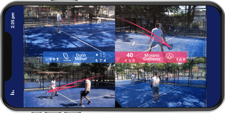 Padel Court App Screenshot